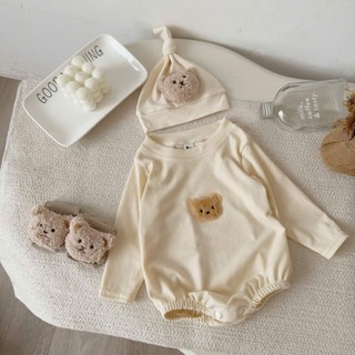 Set body dài tay 3 chi tiết cho bé đầy tháng, thôi nôi 3-9Kg. Bộ đồ liền thân sơ sinh. Dino Kids