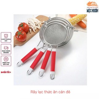Rây lọc thức ăn chất liệu inox siêu bền, tiện dụng