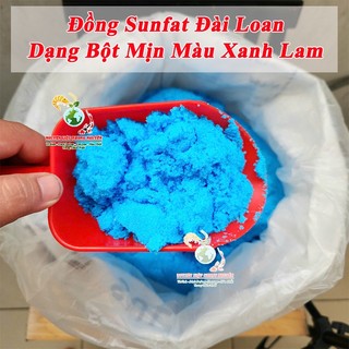 1kg - Đồng sunfat CuSO4 (Đài loan ) cắt rong rêu tảo ,trị nấm cá # CuSO4 1kg