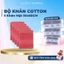 Bộ 5 khăn mặt LotusTowel 30x50cm 100% Cotton Mềm Mịn Thấm Hút Không Ra Màu, An toàn