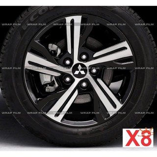Decal Dán Mâm Xpander Bản số sàn ( bộ 5 bánh)