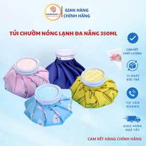 Túi chườm nóng lạnh đa năng QA Happylife 350ml và 550ml giúp giảm đau, hạ sốt an toàn tiện lợi