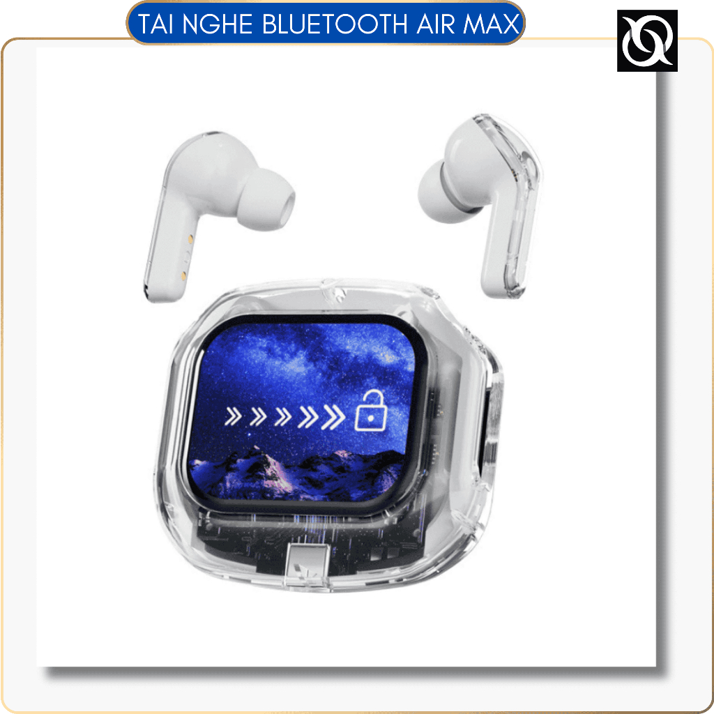 🎧 TAI NGHE BLUETOOTH AIR MAX 💥 MÀN HÌNH CẢM ỨNG •PIN TRÂU 24H • ÂM THANH SIÊU HAY •THIẾT KẾ HIỆN ĐẠI