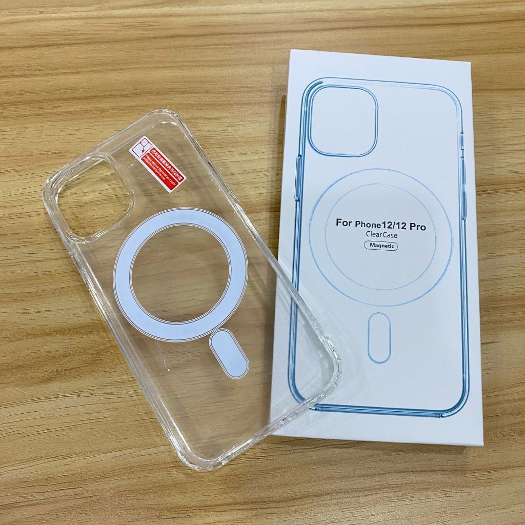 Ốp Lưng Trong Suốt Chống Sốc cho Điện thoại 12 / 12 Pro / 12 Pro Max – TPU Dẻo, Viền Dày Bảo Vệ Tốt