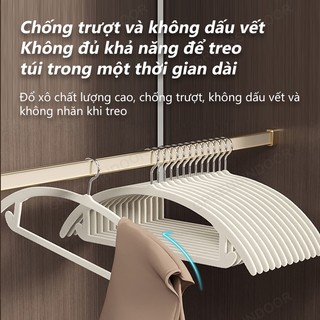 Set 10/30/50 mắc treo quần nhung, chống trượt, móc thép không gỉ xoay 360 độ GREENSINDOOR