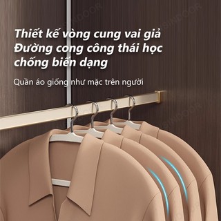 Set 10/30/50 mắc treo quần nhung, chống trượt, móc thép không gỉ xoay 360 độ GREENSINDOOR