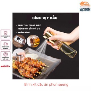 Bình xịt dầu ăn phun sương, dung tích 100ml
