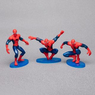 Bộ đồ chơi 7 hình spiderman kiểu dáng khác nhau thích hợp làm quà tặng cho bé HT Toys