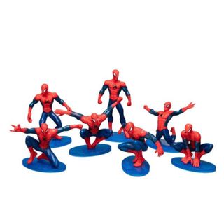 Bộ đồ chơi 7 hình spiderman kiểu dáng khác nhau thích hợp làm quà tặng cho bé HT Toys