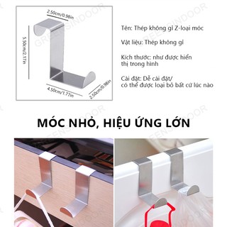 GREENSINDOOR Móc Treo Balo Túi Xách Để Bàn Treo Đồ Đa Năng Treo Chìa Khóa Tai Nghe Kim Loại Siêu Bền Tháo