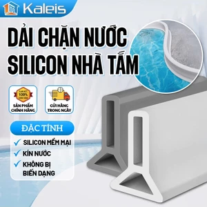 Kaleis Dải chặn nước nhà tắm bằng silicone dán Ngăn nước hiệu quả, chống trơn trượt, bền đẹp