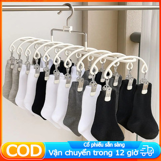 GREENSINDOOR Giá Phơi Tất Đồ Lót 20 Kẹp Phơi Chất Liệu Thép Không Gỉ Giúp Tiết Kiệm Không Gian