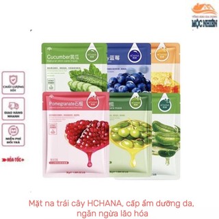 [Gói 30gr] Mặt nạ trái cây HCHANA, cấp ẩm, dưỡng da, ngăn ngừa lão hóa