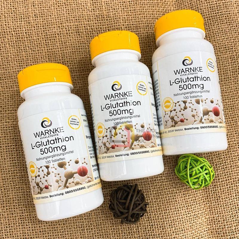 viên uống trắng da l glutathione 500mg L-Glutathione an toàn, hiệu quả Buy 1 Get 1 Free