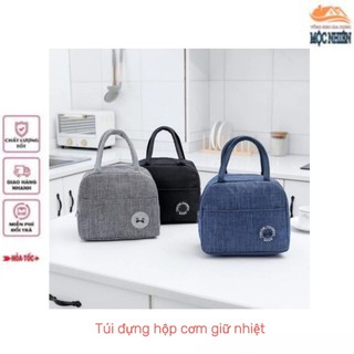 Túi đựng hộp cơm giữ nhiệt 2 lớp dày dặn, siêu bền - tiện dụng, đa năng