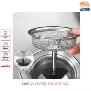 Lưới lọc rác bồn rửa chén bát, chất liệu inox siêu bền