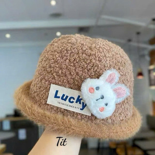 Mũ len lông xù cho bé hình thỏ Lucky siêu đáng yêu, thiết kế ngộ nghĩnh 🌸🌸🌸