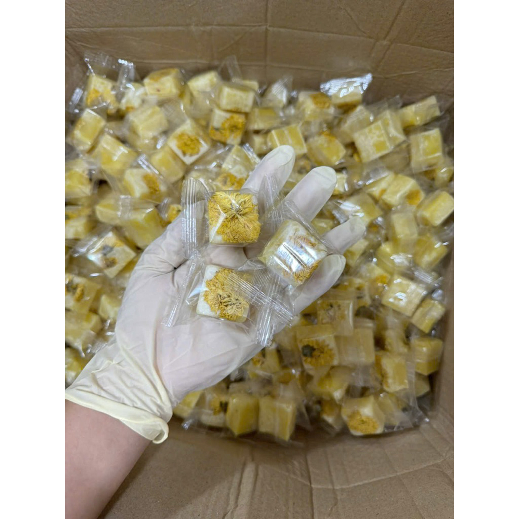 Trà Hoa Cúc Đường Phèn Mật Ong Thanh Nhiệt, Cải Thiện Giấc Ngủ Hàng Loại 1