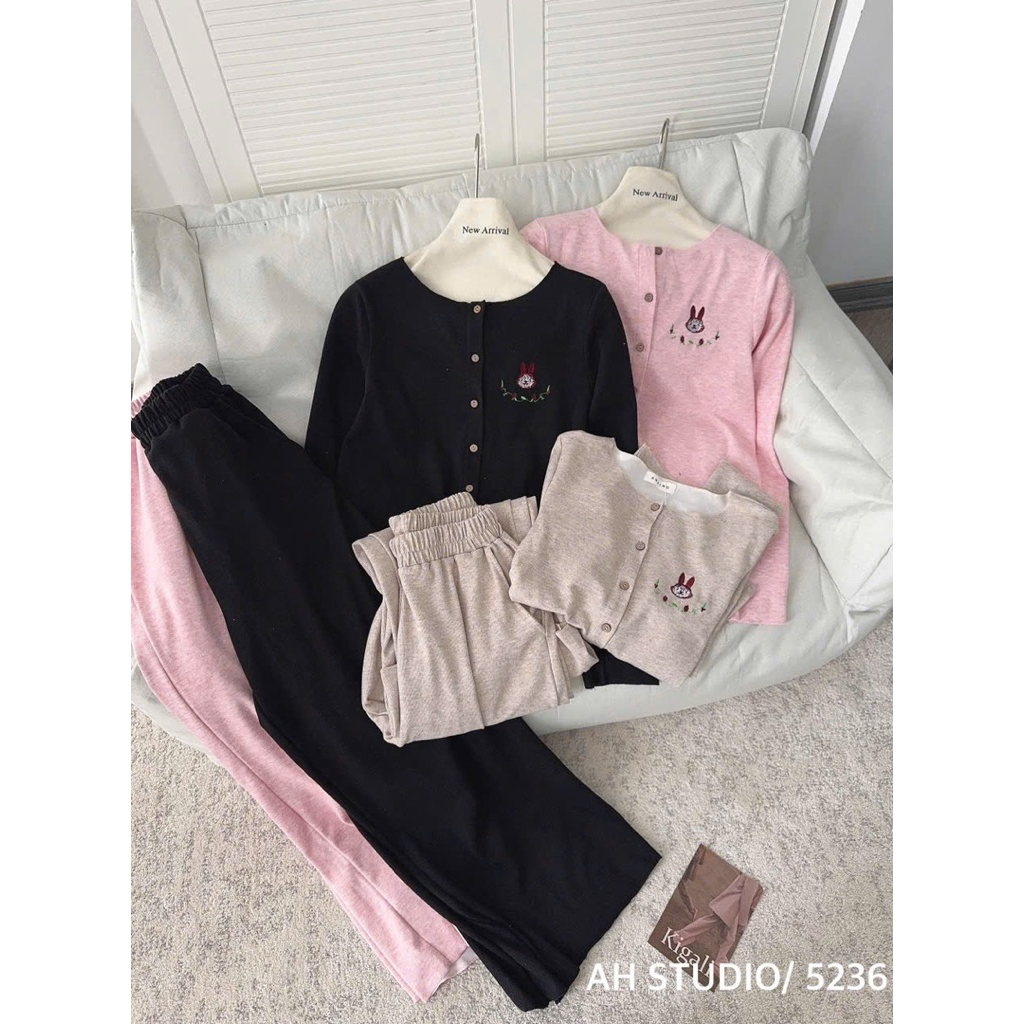 Set bộ,Bộ thun nữ dài tay thu đông thanh lịch by.thanhhuyenclothings - Nữ