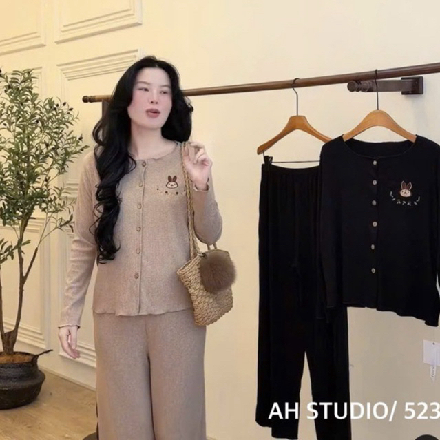 Set bộ thun nữ dài tay thu đông thanh lịch by.thanhhuyenclothings - Nữ