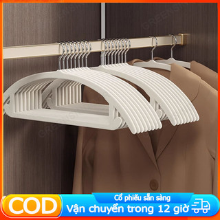 Set 10/30/50 mắc treo quần nhung, chống trượt, móc thép không gỉ xoay 360 độ GREENSINDOOR
