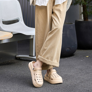 Dép nữ, dép sục đế cao 5cm đế răng cưa trơn kiểu sandal quai hậu dễ thương CS-222 Mita