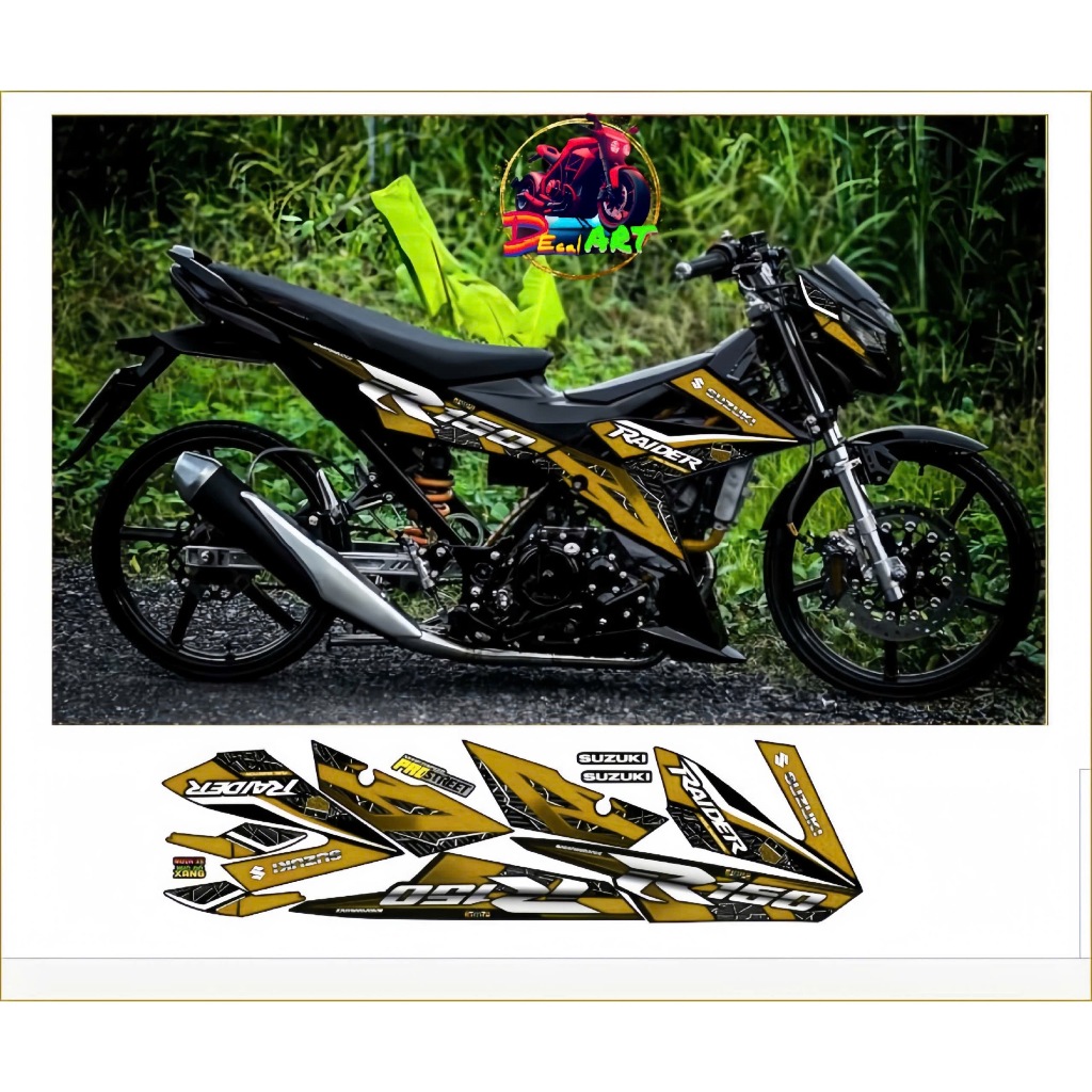 Tem rời RAIDER R150 mẫu chế y15 cao cấp chát liệu in 3 lớp chống nước không phai màu.