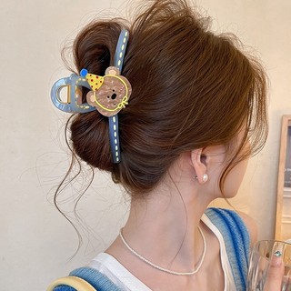 Kẹp tóc nữ hình hoạt hình dễ thương phong cách cao cấp phụ kiện tóc nữ dùng kẹp sau đầu, búi tóc xinh