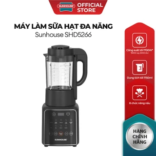 Máy làm sữa hạt đa năng Sunhouse SHD5266 - Đa chức năng xay nấu - Công suất tới 1700W - Dung tích 1750ml