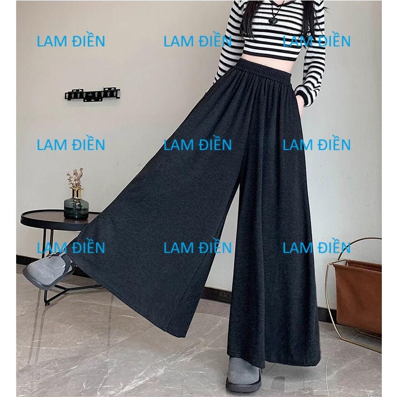 Quần Ống Rộng Nữ Chất UMI, Quần Váy Nữ Phong Cách Hàn Quốc, Tôn Dáng Trẻ Trung Dễ Mặc