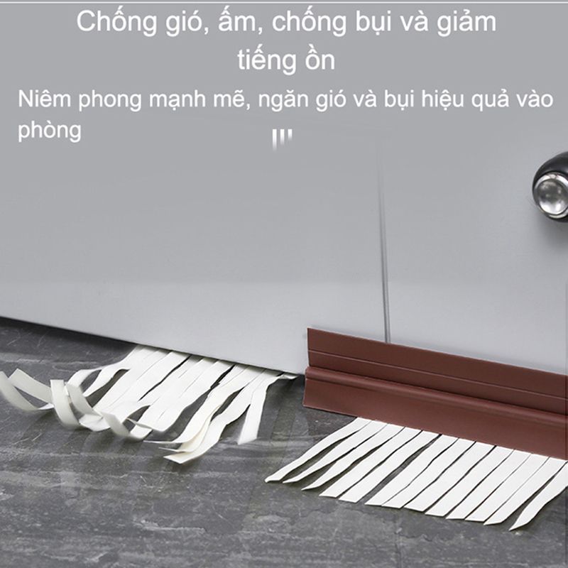 Ron Cửa 3 Lớp】- Giải Pháp Chống Rét Chống Ồn Đỉnh Cao | Ngăn Bụi & Côn Trùng 99% | Dán Một Mặt Dễ Dàng