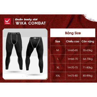 Quần Giữ Nhiệt Wika Combat, Chất Liệu Polyester, Nhẹ Ôm Thoáng Khí,Co Giãn 4 Chiều