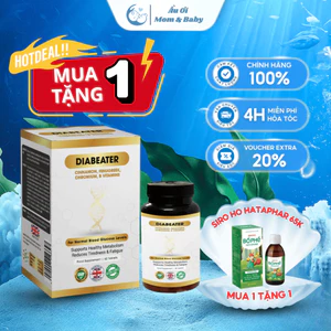 Viên Uống Diabeater UK - Giảm Đường Huyết Bổ Sung Vitamin Khoáng Chất