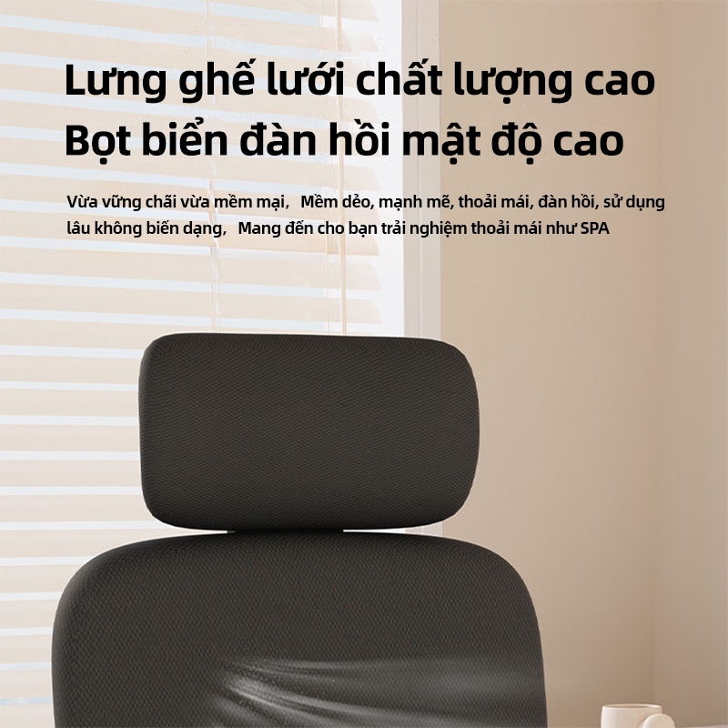 NOVUS Ghế Công Thái Học Gaming Văn Phòng - Xoay Ngả Lưng Gác Chân Thoáng Khí Giá Tốt