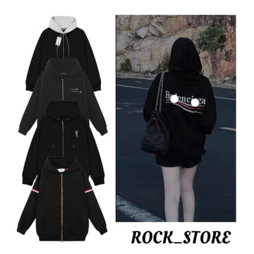 Áo hoodie hoodie Zip Full mẫu logo Thêu nỉ bông Nam Nữ,Áo khoác hoodie nỉ bông dày dặn,hàng cao cấp chính hãng ROCK Thêu