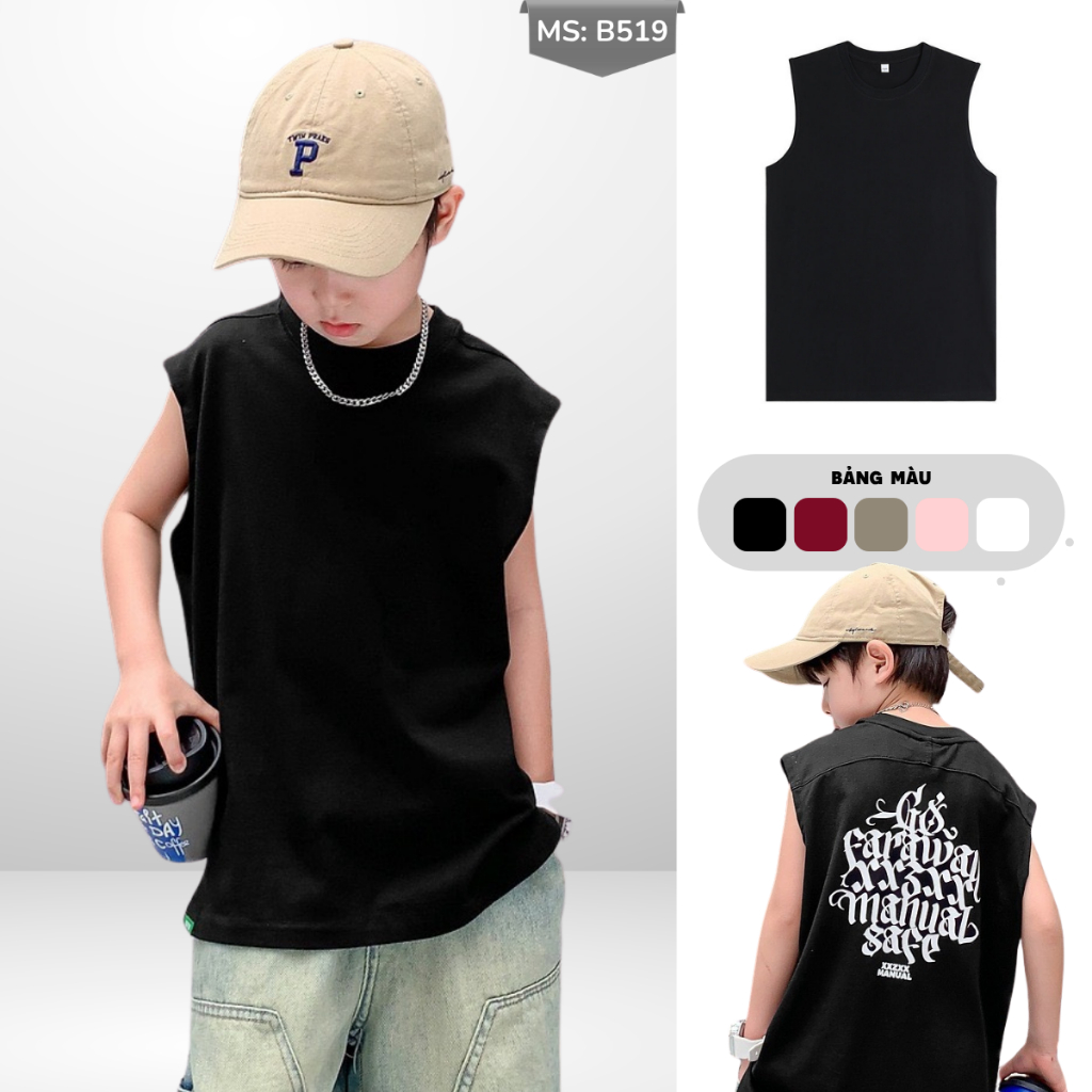 Áo Thun Ngắn Tay Mùa Hè Cho Bé Trai, Bé Gái In Hình Năng Động, Cổ Tròn | JJ Kids Fashion