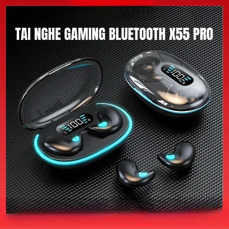 (Wholesale) X55, tai nghe ngủ, không thấm nước, giảm tiếng ồn, chất lượng âm thanh HIFI, tai nghe
