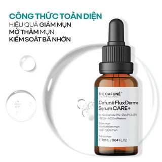 Tinh Chất Đánh Bật Mụn Và Cân Bằng Dầu Nhờn Cafuné Flux Derma 19ml Dành Cho Da Dầu Mụn