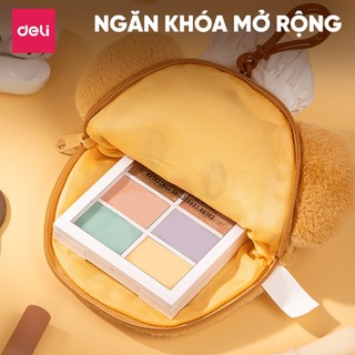 Túi Treo Mini ButterBear x Deli - Túi Mini Hoạ Tiết Gấu Bơ Xinh Xắn  Có Móc Treo Học Sinh Sinh Viên
