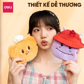Túi Treo Mini ButterBear x Deli - Túi Mini Hoạ Tiết Gấu Bơ Xinh Xắn  Có Móc Treo Học Sinh Sinh Viên