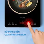 Bếp Từ Đơn KALITE Ultra H6 2000W - Cảm Ứng Sensor Touch Mặt Kính Pha Lê Cao Cấp - 8 Mức Công Suất — ảnh 6