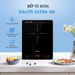 Bếp Từ Đơn KALITE Ultra H6 2000W - Cảm Ứng Sensor Touch Mặt Kính Pha Lê Cao Cấp - 8 Mức Công Suất — ảnh 4