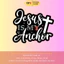 Bộ Hình In, Ủi Nhiệt Sticker Jesus 01 - CP8 PET Sticker