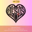 Bộ Hình In, Ủi Nhiệt Sticker Jesus 01 - CP8 PET Sticker