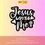 Bộ Hình In, Ủi Nhiệt Sticker Jesus 01 - CP8 PET Sticker