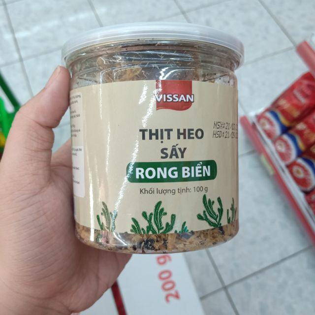 Thịt heo sấy rong biển Vissan hũ 100g/200g