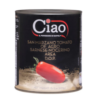 Cà chua San Marzano Ý lột vỏ đóng hộp, CIAO, 2500g - date 31.12.28