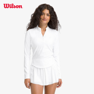 Wilson Women's Laser Lace Half Zip Áo Dài Tay Nữ WW00510531