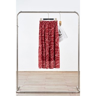 [LAMER X VÕ HÀ LINH] Chân Váy Dài Nhún 3 Tầng Chân Váy Dáng Xoè 2 Lớp Chiffon LAMER O62L25Q008