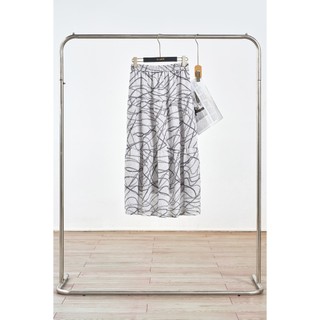[LAMER X VÕ HÀ LINH] Chân Váy Dài Nhún 3 Tầng Chân Váy Dáng Xoè 2 Lớp Chiffon LAMER O62L25Q008